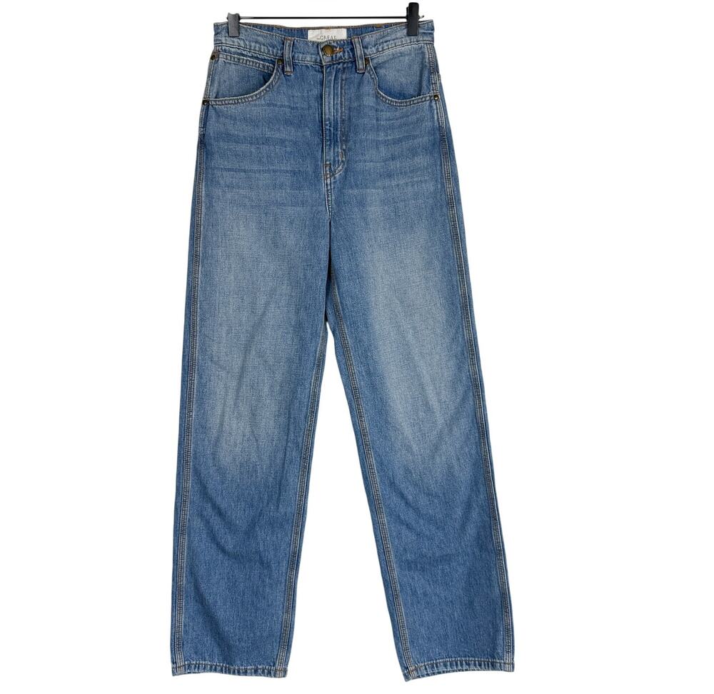 The Great. The Miner Jean High Rise Straight Leg 30" - 25 25W
